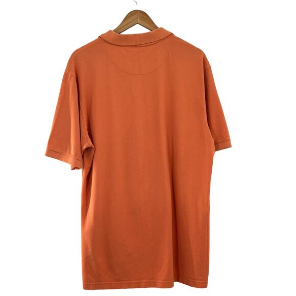 Duck Head vintage‎ size large men’s golf polo Orange - Picture 4 of 9